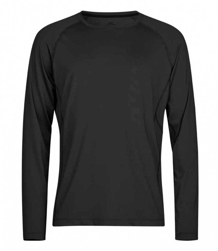 Tee Jays T7022 Long Sleeve CoolDry™ TShirt BK Safetywear